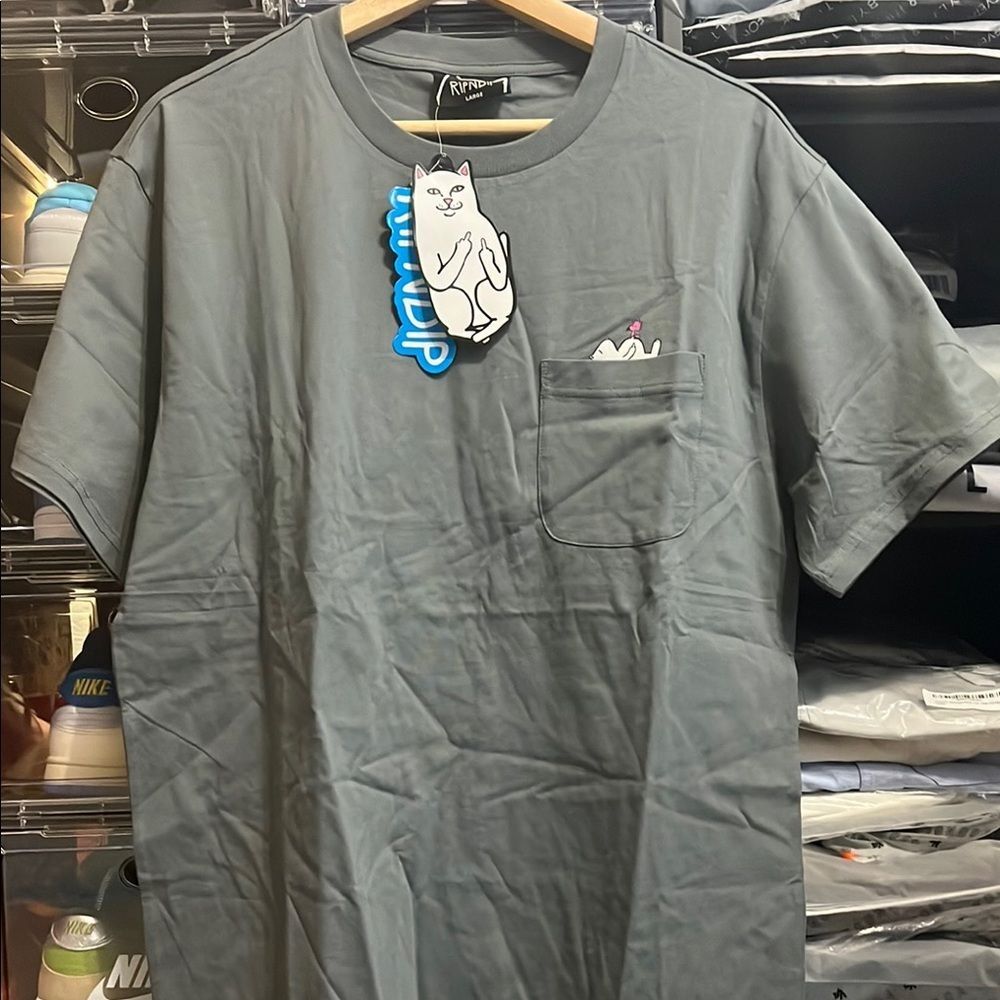 Ripndip Gray Short Sleeve Tee Casual Essential